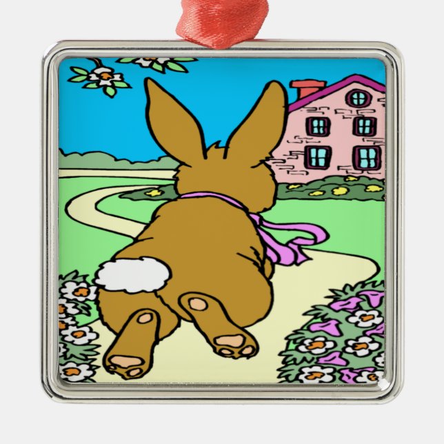 Bunny Trail Påsk Ornament (Framsidan)