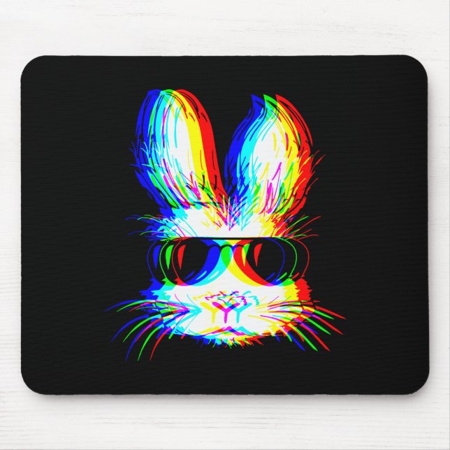 Bunny Trippy Varwave Easter Techno Rave Edm Music  Musmatta (Framsidan)