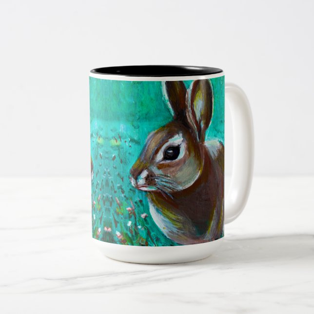 Bunny Två-Tonad Mugg (Framsida höger)