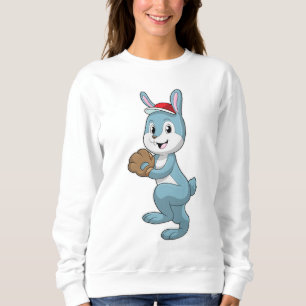Bunny vid Baseball med baskiska handskar T Shirt