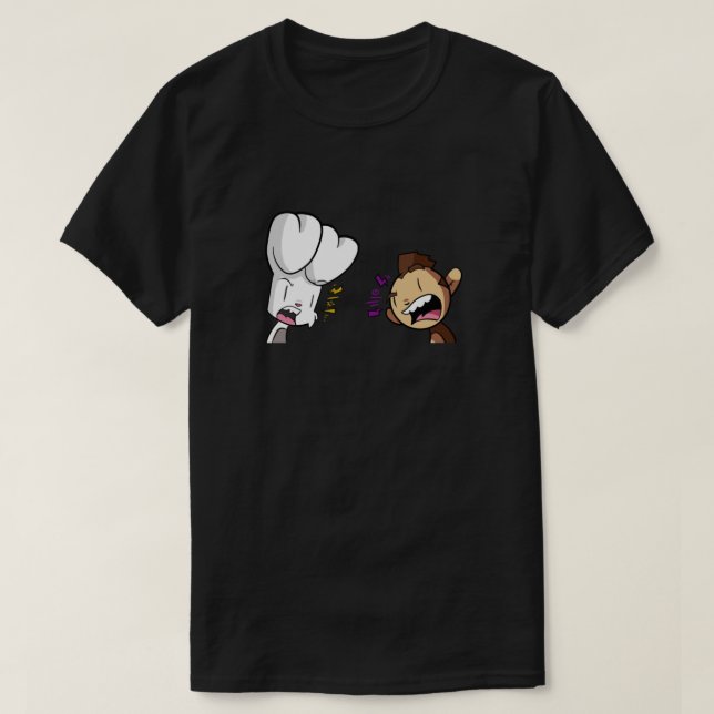 Bunny vs Monkey Classic T Shirt (Design framsida)