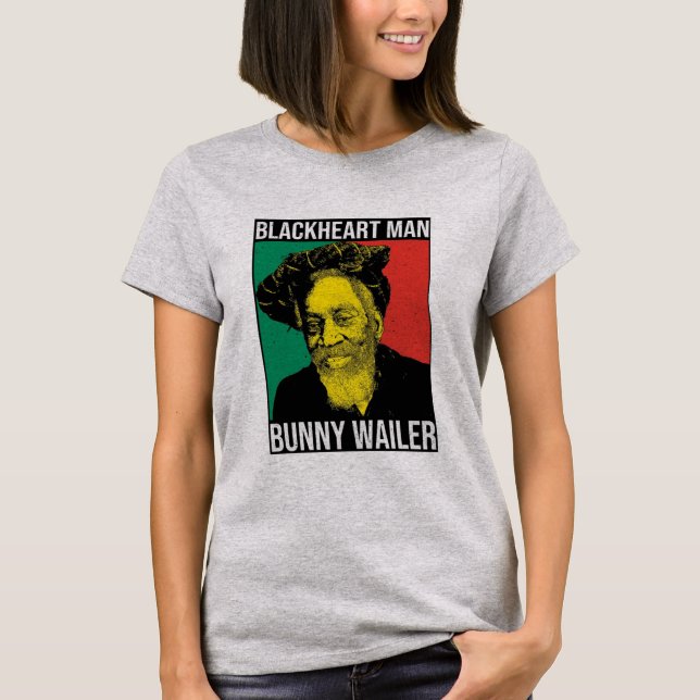 Bunny Wailer Shirt Reggae Rasta Jamaika Roots  T (Framsida)