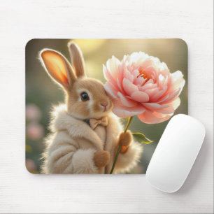 Bunny Wearing a Päls Jackar Musmatta