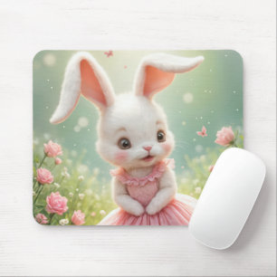 Bunny Wearing a Rosa Dress Musmatta