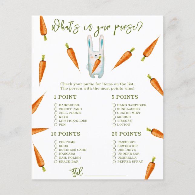 Bunny - Whare i din handdusch (Framsida)