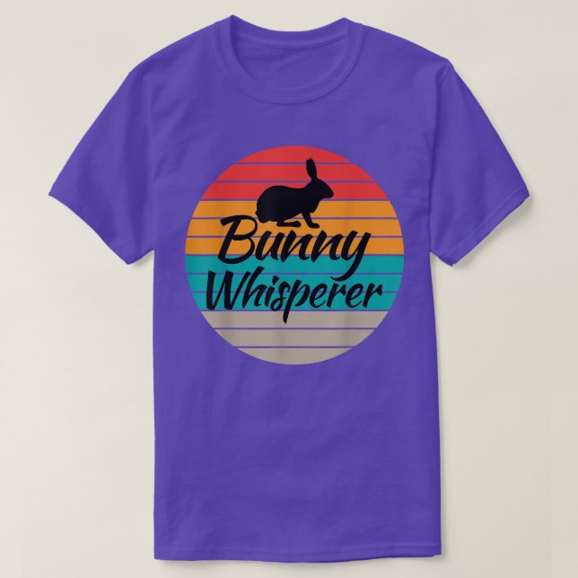 Bunny Whisperer Gag som säger "Tee for Unise Bunny T Shirt (Design framsida)