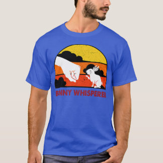 Bunny Whisperer Rabbit pappa Far Rabbit Whisper T Shirt