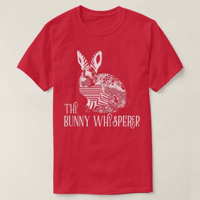 Bunny    WhispererFunny Farm Ranch Rabbit  T Shirt (Design framsida)