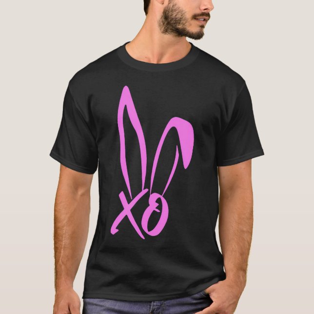 Bunny Xo Bunny Girl Bunnies Funny T Shirt (Framsida)