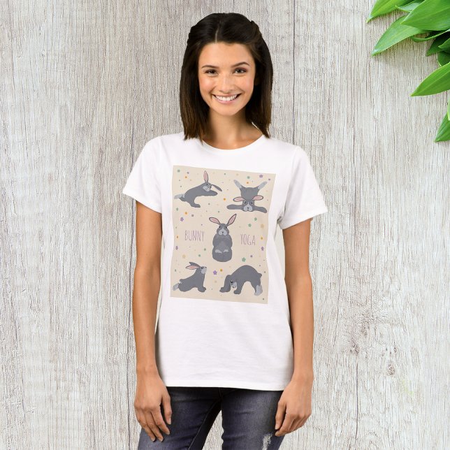 Bunny Yoga T Shirt (Skapare uppladdad)