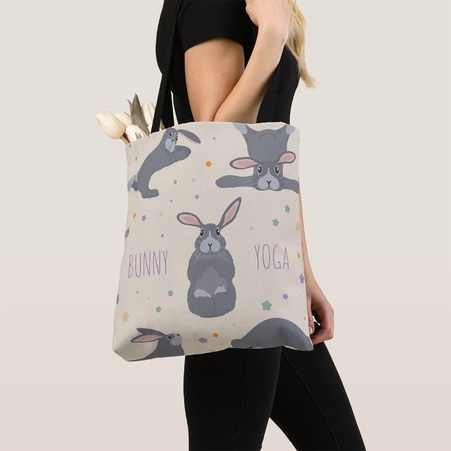 Bunny Yoga Tygkasse (Skapare uppladdad)
