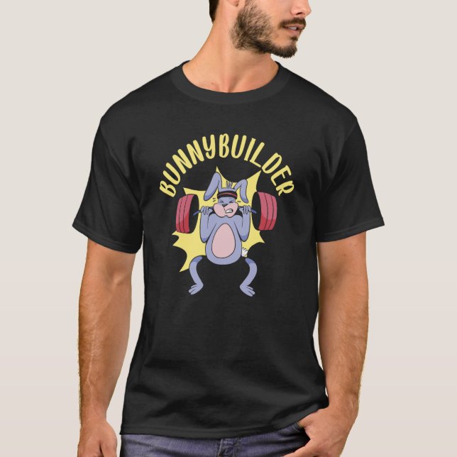 Bunnybyggder Rabbit Whisperer Animal Bunny Bodybu T Shirt (Framsida)