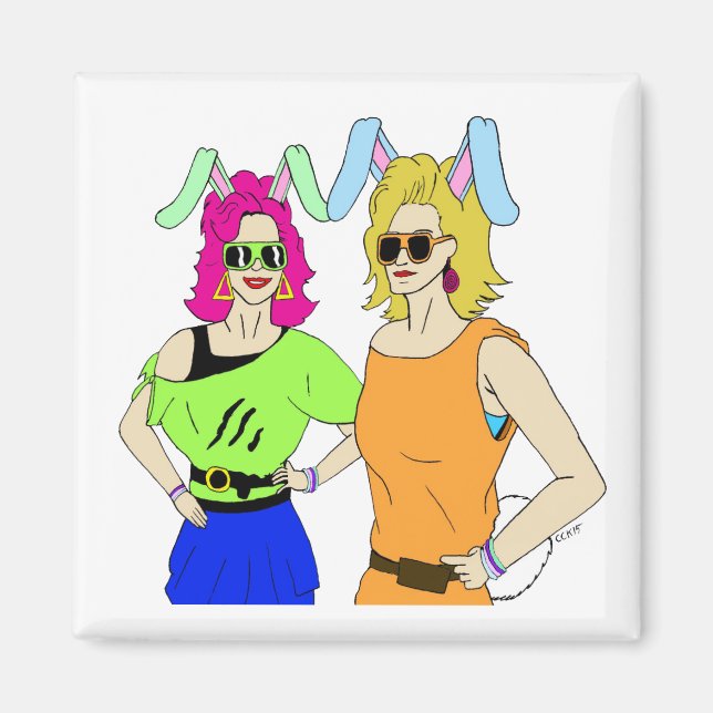 bunnyflickor magnet (Framsidan)