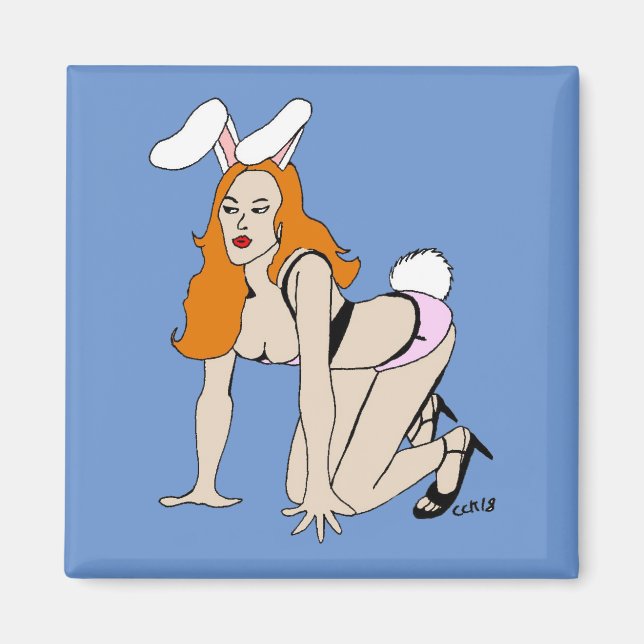 bunnygirl magnet (Framsidan)