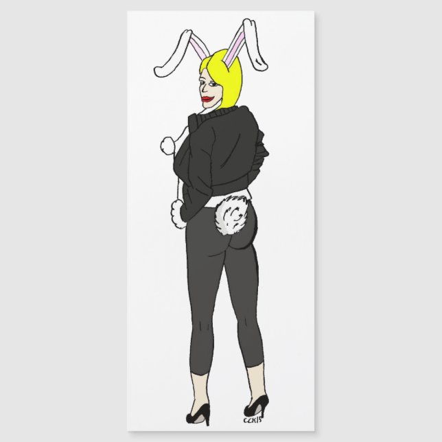 bunnygirl magnet (Framsida)