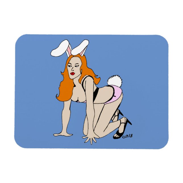 bunnygirl magnet (Horisontell)