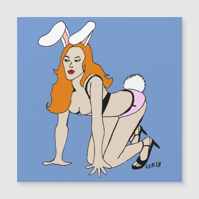 bunnygirl magnet (Framsida)