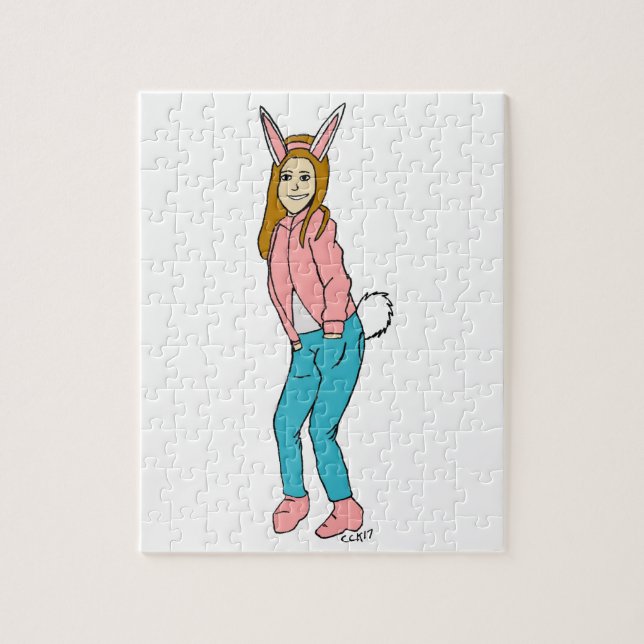 bunnygirl pussel (Vertikal)