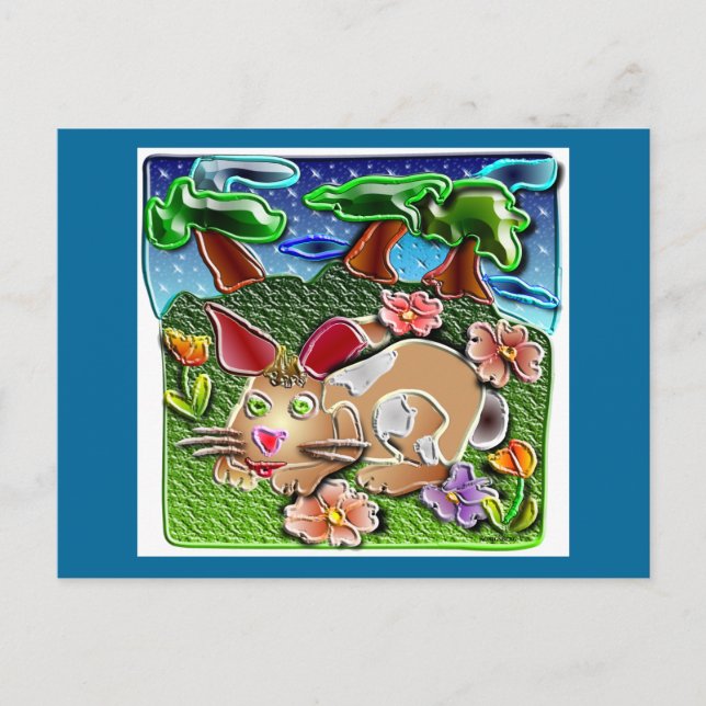 bunnyhop1 vykort (Framsida)