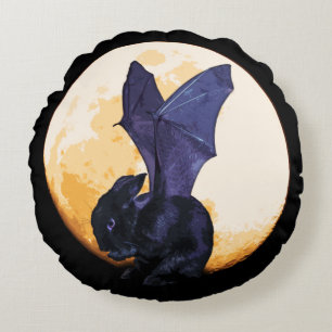 BunnyLuv Halloween kudder presentera Ethan Rund Kudde