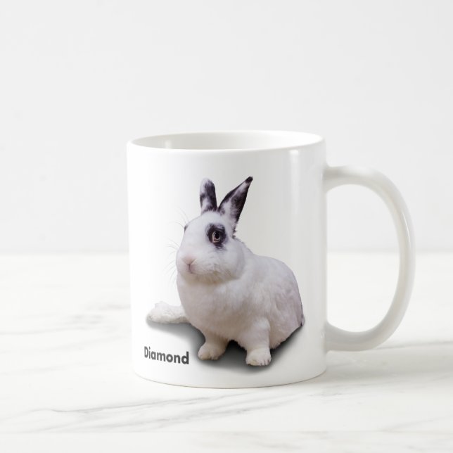 BunnyLuv mugg som presenterar diamanten (Höger)