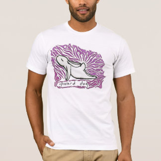 Bunnyoga - Uppåtriktad Hund T-shirt