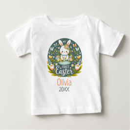 Bunnys första Påsk Firande - Personlig T Shirt