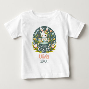 Bunnys första Påsk Firande - Personlig T Shirt