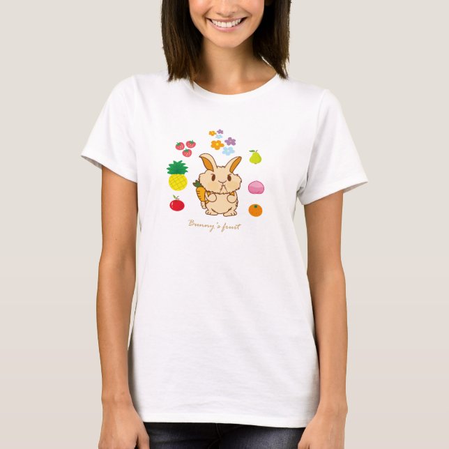 Bunnys frukt t shirt (Framsida)