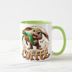 Bunnys Trade: Turtle for Coffee Buy Me A Coffee Mugg
