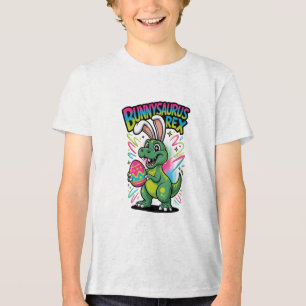 Bunnysaurus Påsk T-Shirt Dino Kanin Hybrid Semeste