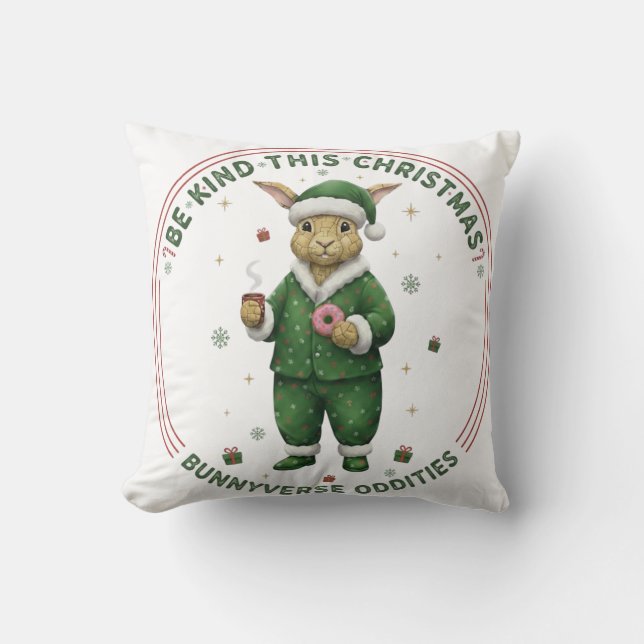 Bunnyverse christmas kudde (Framsida)