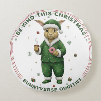 Bunnyverse christmas rund kudde