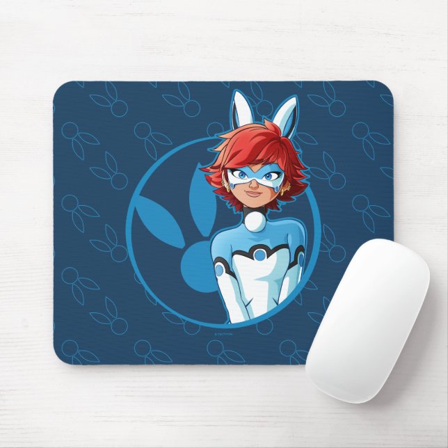 Bunnyx Blue Badge Musmatta (Med mus)