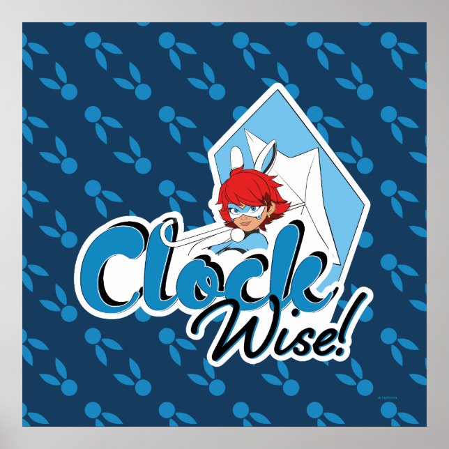 Bunnyx | Clock Wise! Poster (Framsidan)