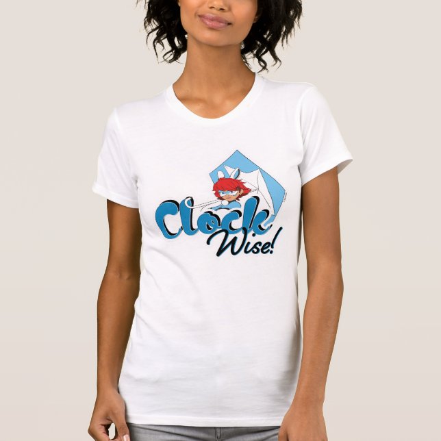 Bunnyx | Clock Wise! T Shirt (Framsida)
