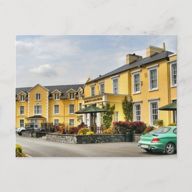 Bunratty Castle Hotel Postcard Vykort (Framsida)