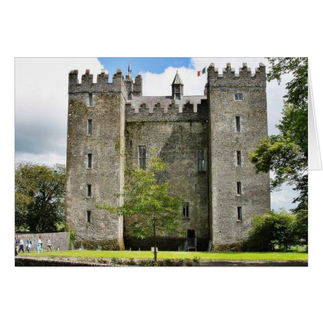 Bunratty Castles Hälsningskort (Framsidan Horizontal)