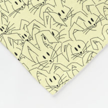 Bunschar på gulten - sömlös mönster.