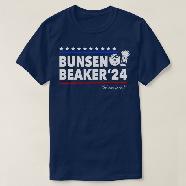 bunsenbägare 2024 t shirt (Design framsida)