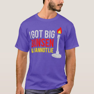 bunsenbrännardagen rolig t shirt