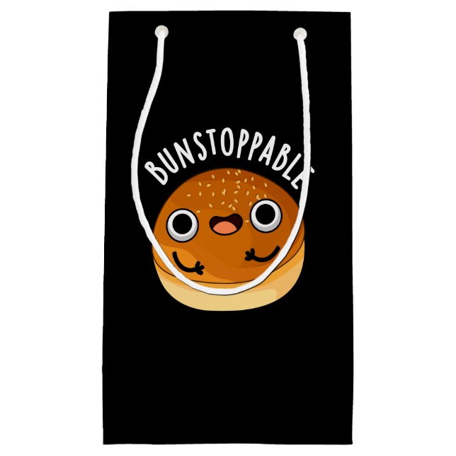 Bunstoppable Funny Bun Pun Mörk BG (Framsidan)
