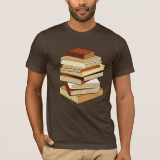 Bunt av bokar - beige t-shirt