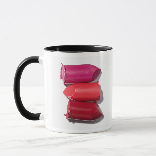 Bunt av bruten läppstift mugg (Vänster)