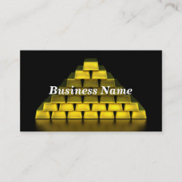 Bunt av guld- pubar visitkort