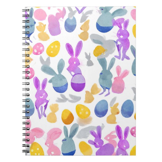 bunt med påskägg anteckningsbok (Framsidan)