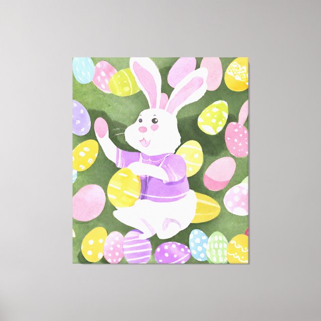 bunt med påskägg canvastryck (Framsida)