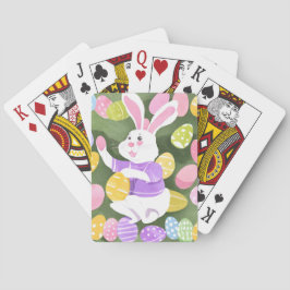 bunt med påskägg casinokort