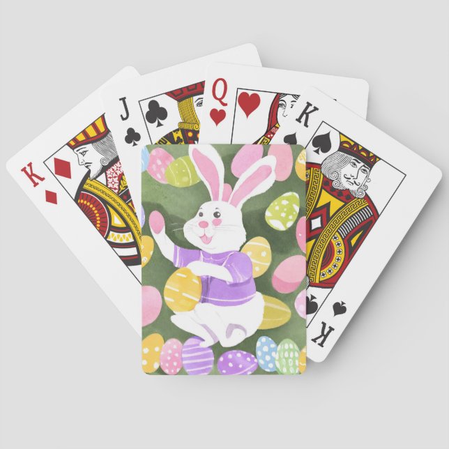 bunt med påskägg casinokort (Baksidan)