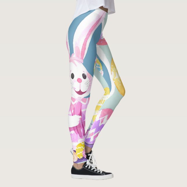 bunt med påskägg leggings (Höger)